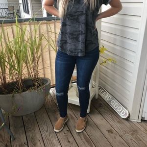 Fashion Nova high-rise Jeans.